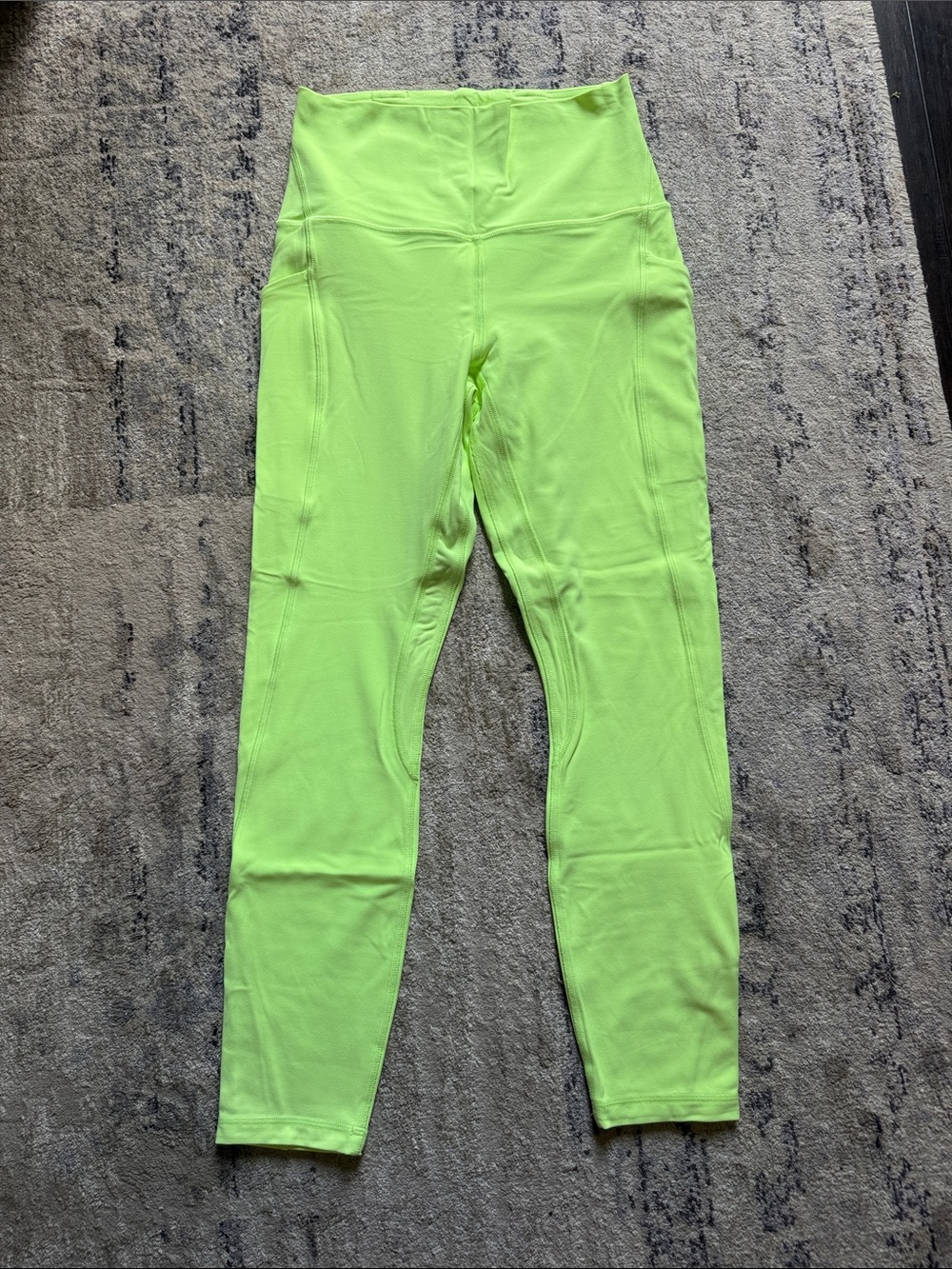 Lululemon Align High-Waist Neon Green/Yellow Leggings